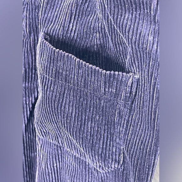 Brora Women's Straight Leg Corduroy Trousers Indigo Pants Size UK 10 US 6 - Picture 8 of 9